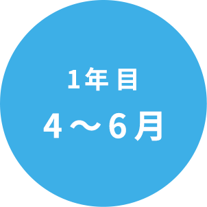 1年目 4〜6月